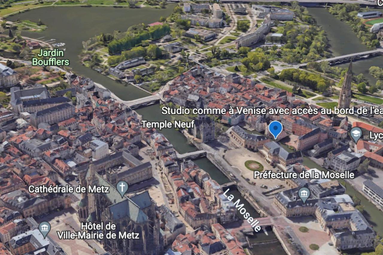 Romantique "Comme A Venise" Au Bord De L'Eau Avec Parking เมซ์ ภายนอก รูปภาพ